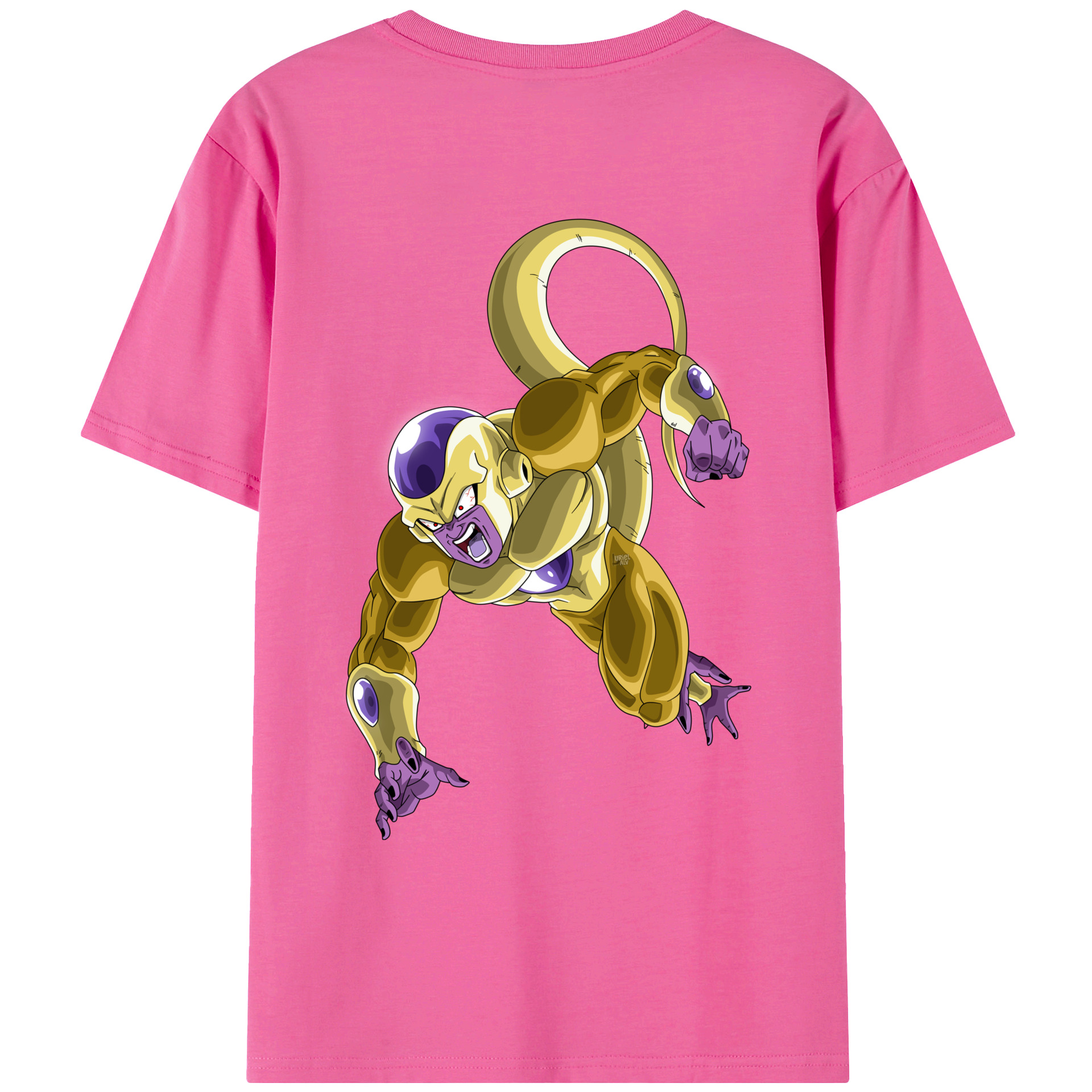 （画像用） ドラゴンボール フリーザ DRAGON BALL Frieza レディース半袖Tシャツ(バックプリント)